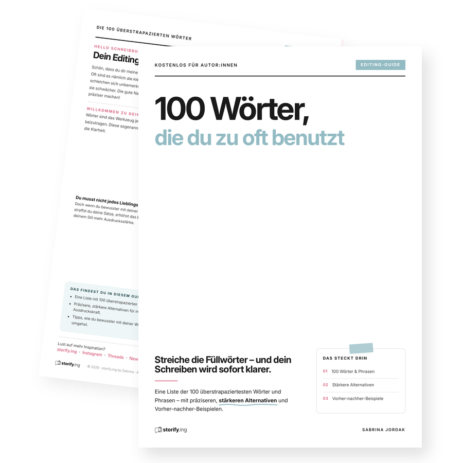 Vorschau: 100 Wörter, die du streichen kannst