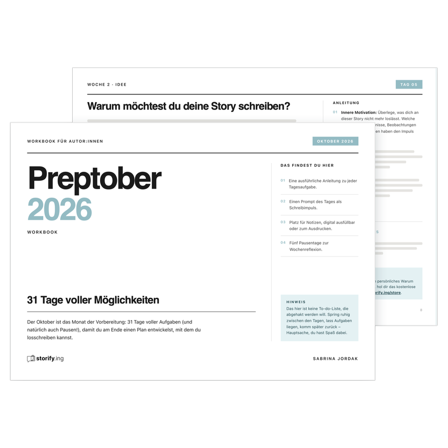 Vorschau: Das Preptober Workbook